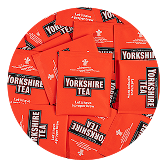 Yorkshire Tea Bags in envelopes