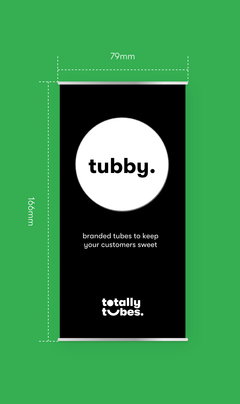 Tubby Tubes Sizes