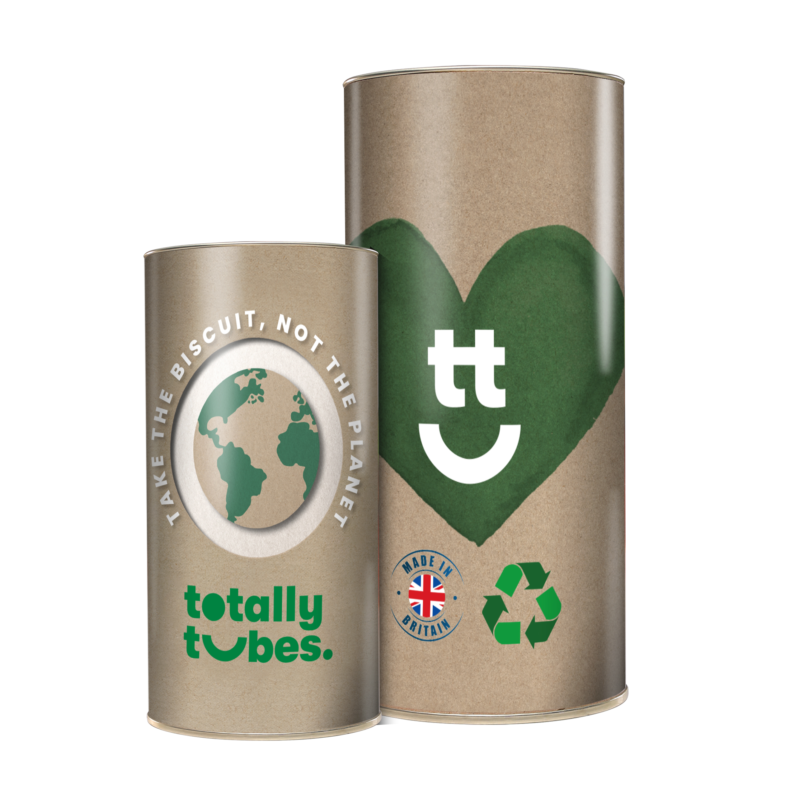 Eco friendly biscuit gifts from totally tubes